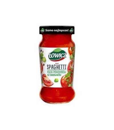 SOS LOWICZ SPAGHETTI 350G AGROS NOVA FOOD