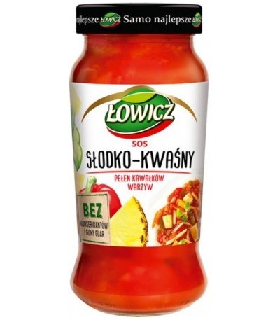 SOS LOWICZ SLODKO KWASNY 500G AGROS NOVA FOOD