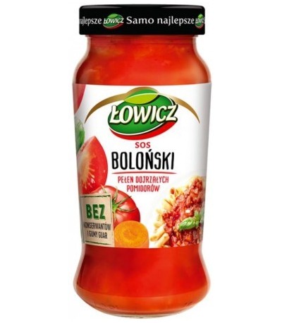 SOS LOWICZ BOLONSKI 500G AGROS NOVA FOOD