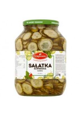 SALATKA SZWEDZKA SLODKA 2,5 KG URBANEK SLOIK