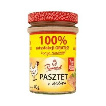 PAMAPOL PATÉ MET GEVOGELTE 490G