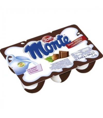 DESSERT MONTE CHEQUE 6*55G ZOTT