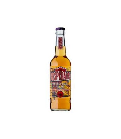 BIER DESPERADOS WHISKY SOUR 400ML FLES BZW GZ